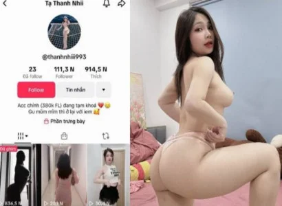 Nàng tiktoker Tạ Thanh Nhi bị địt ngon hết sảy